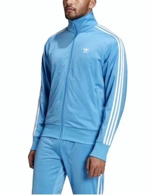 Adidas Originals Adicolor Firebird Chaqueta de Pista Semi Azul Ráfaga Para Hombres Pequeña Nueva con Etiquetas Foto 1 de 4