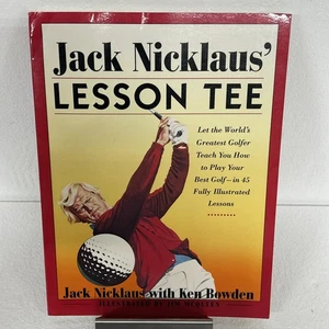 1977 Jack Nicklaus Lesson Tee Soft Cover Book Amazing Graphics - Picture 1 of 4