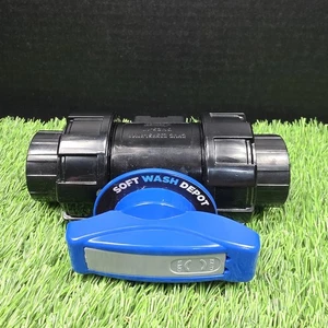 Soft Wash Depot SWD Precision Flow Metering Valve, Soft Wash Mixing, 1" PVC, New - Picture 1 of 8