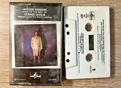 Indecent Exposure Some of the Best of George Carlin Cassette Tape 1978 Comedy - Image 1 of 4