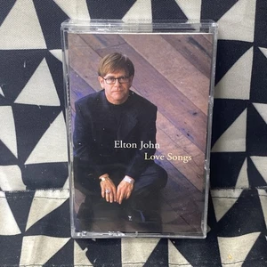 ELTON JOHN LOVE SONGS VINTAGE CASSETTE TAPE - Picture 1 of 6