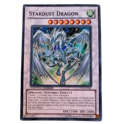  Yu-Gi-Oh Stardust Dragon CT07-EN021 2010 Collectors Tins Limited Edition - Image 1 of 3