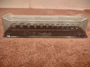 Snap-on Tools USA NEW! 12pc 1/4" Drive METRIC 6 Point Shallow Socket Set 112TMMY - Foto 1 di 3