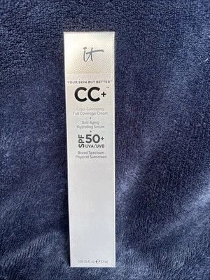 IT Cosmetics Your Skin But Better Spf50+ CC+ Full Coverage Anti Aging Cream MED - Image 1 of 4