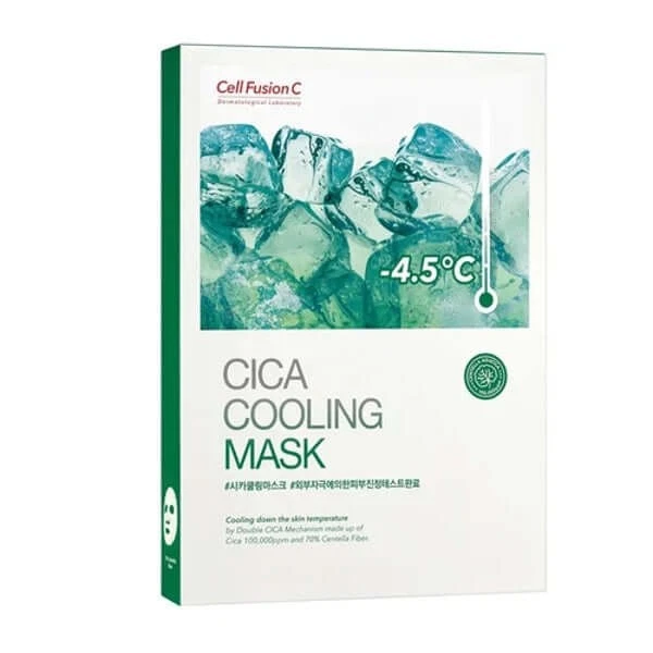Cell Fusion C Cica Cooling Mask - 1pack (5pcs)  K-beauty - Image 1 of 1