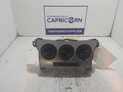 MAZDA 3 HEATER/AC CONTROLS STANDARD TYPE, SILVER TYPE, BL, 04/09-10/13 09 10 11  - image 1 of 4