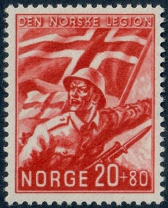 NORUEGA. 1941. #B24. Legión Noruega. VF MNH (PK2673) - Imagen 1 de 2