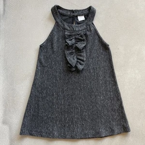 Zara Kids Size 7 Black Marbled Dress - Picture 1 of 3