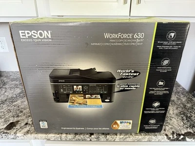 Epson Workforce 630 Small-in-One All-in-One Printer, Copier, Scanner, Fax, Wi-fi - Image 1 of 4
