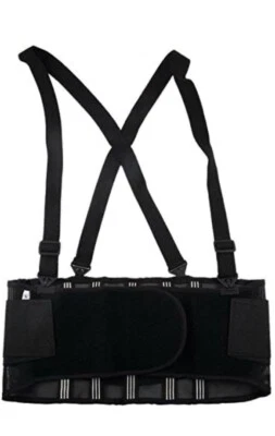 ERGODYNE 11384 PROFLEX-100 BACK SUPPORT BELT, LARGE, BLACK - Image 1 of 2