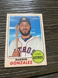 2017 Topps Heritage #143 Marwin Gonzalez Houston Astros