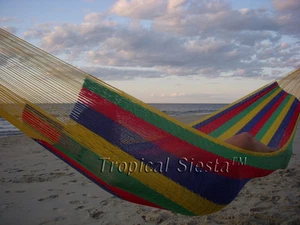 Amaca PORTATILE Maya in COTONE NUOVA dello Yucatan Doppia - Foto 1 di 1