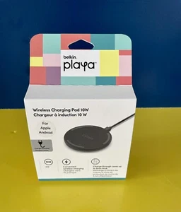 Belkin Playa Wireless Charging Pad 10W for Apple Android And More New In Box - Picture 1 of 6