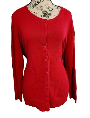 MERONA Cárdigan Rojo - Talla XL Foto 1 de 3