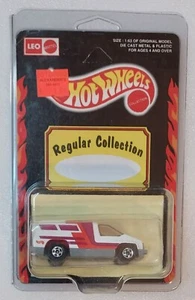 HW's LEO INDIA car, Beach Blaster, white w/ 2 tone tampo & bw's, Mint in BP! - Picture 1 of 4