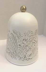 IKEA SOLSKUR Lamp White with Cutout Bird/Forest Theme No Cord Used - Picture 1 of 2