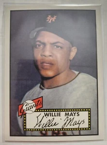 Willie Mays 2022 Topps Update Rookie Card Reprint Oversized Box Topper #261 - Bild 1 von 12