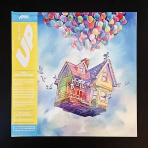 UP Original Motion Picture Soundtrack SKY BLUE Vinyl 2x LP Mondo US Disney Pixar - Picture 1 of 4