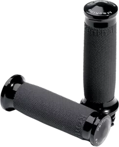 Performance Machine Contour Renthal Wrapped Grips Black 0063-2007-B - Picture 1 of 1