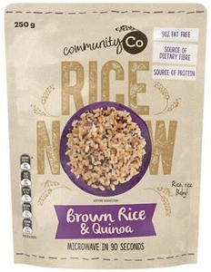 Community Co Brown Rice & Quinoa Microwaveable 250gm - Picture 1 of 1
