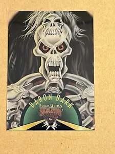 1995 SKELETON WARRIORS - SUSPENDIERTE ANIMATIONSKARTE #1 VON 10 BARON DARK - Bild 1 von 2