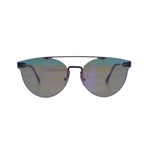 Retrosuperfuture Metallic Handmade Designer Blue Lenses Unisex Sunglasses - Picture 1 of 5