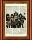 Kiss Artist Band Dictionary Art Print Poster Picture Gene Simmons Stanley Criss 