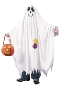 Kids Cute & Fun Friendly Ghost Halloween Costume Sz. Small 4-6 Boys/Girls-New - Picture 1 of 9