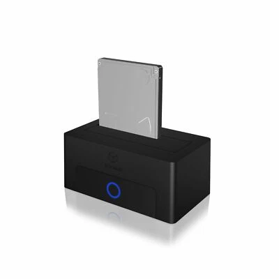 ICY BOX IB-1122-U3 DockingStation für ein 2,5" oder 3,5" SATA HDD 60651 B-Ware - Bild 1 von 4
