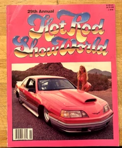 Hot Rod Show World 1989 Edición Anual ISCA Muy Buen Estado Cubierta Precio - Imagen 1 de 10