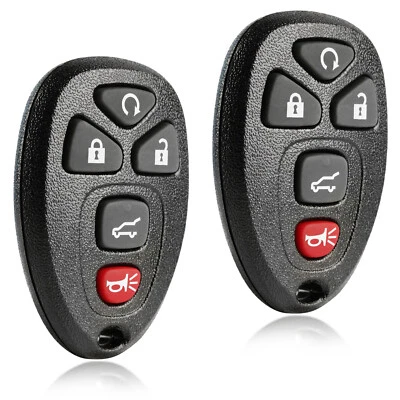 2 For 2008 2009 2010 2011 2012 2013 2014 Chevrolet Suburban Tahoe Remote Key Fob - Image 1 of 4