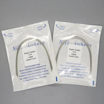 Arcos de Dental Ortodoncia Redondos Niti Arco de Alambre Su Arco Alambre Elástico Foto 1 de 4