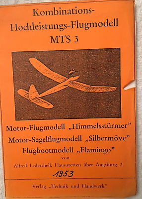 Baupläne Kombinations-Hochleistungs-Flugmodell MTS 3 • 15.50€