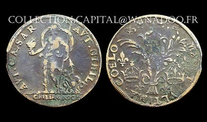 Jeton Henri III°. Aut Caesar Aut Nihil. Laiton. Réf: F 11832 - Picture 1 of 1