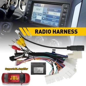 For Aftermarket Toyota Radio Stereo Car Wire Harness Cable Adapter w/ Canbus BOX - Picture 1 of 18
