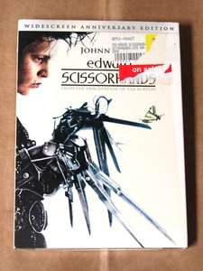 Edward Scissorhands NEW/SEALED Johnny Depp Tim Burton DVD buy 2 get 1 FREE - Picture 1 of 3