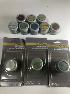 L'oreal On-The-Loose Shimmering Powder Eye Shadow Choose Your Shade - Picture 1 of 18
