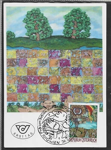 pc877 ÖSTERREICH/ Gemälde MiNr 2001 9.Amtliche Maxicard - Bild 1 von 1
