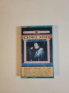 George Jones Your Heart Turned Left Cassette - Picture 1 of 6