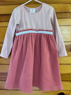 Hanna Andersson розовый платье девочек нарядный длинным рукавом размер 100 4 - Изображение 1 из 2