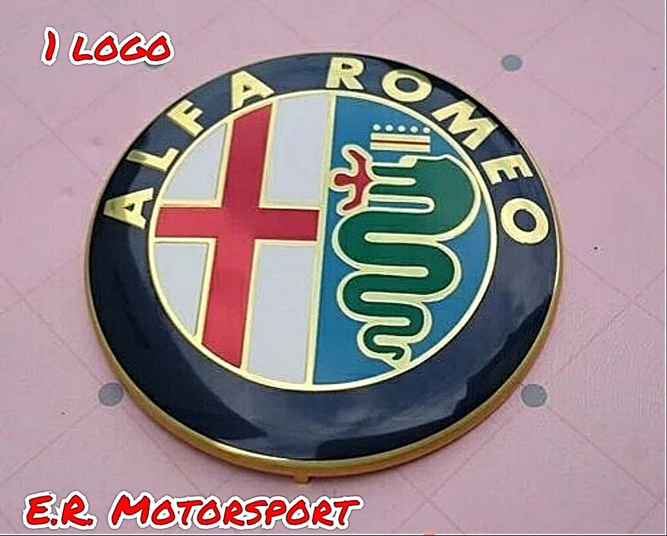 EXTREME RACING 1 Stemma Logo Alfa Romeo 74 MM Mito 33 145 146 147 156 159 164 166