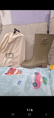 Botas de lluvia Gucci Foto 1 de 4