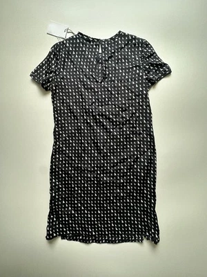 Vestido clásico manga corta Theory 100 % seda pequeño Foto 1 de 4