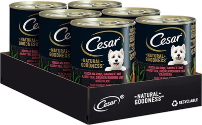 Mangime per Cani per Adulti, Natural Goodness, 6 Lattine, 6 X 400 G, Equilibrato - Immagine 1 di 4