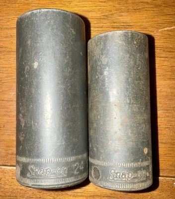 Snap-on USA 2pc 3/8" Drive Deep 6pt IMPACT Socket Set SIMF - Image 1 of 3