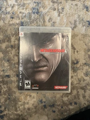 Metal Gear Solid 4 Guns of The Patriots PS3 New Sealed No Rips - Image 1 of 4