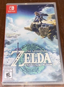 The Legend of Zelda Tears of the Kingdom - Nintendo Switch - Case Only/No Game - Picture 1 of 3