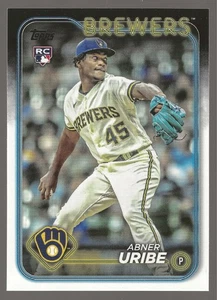 2024 Topps Abner Uribe Rookie #310 - Bild 1 von 1