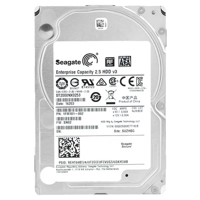 Seagate Enterprise ST2000NX0253 2TB 128Mb Cache 7200Rpm Sata III 2,5" - Bild 1 von 4
