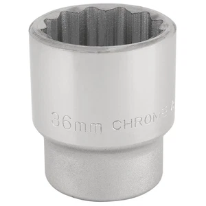 Draper 35mm 3/4" 12 Point Chrome Socket Standard Length 16701 - Picture 1 of 1